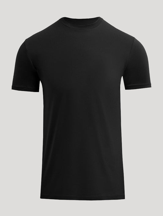 The Clean-Line Tee for men, black