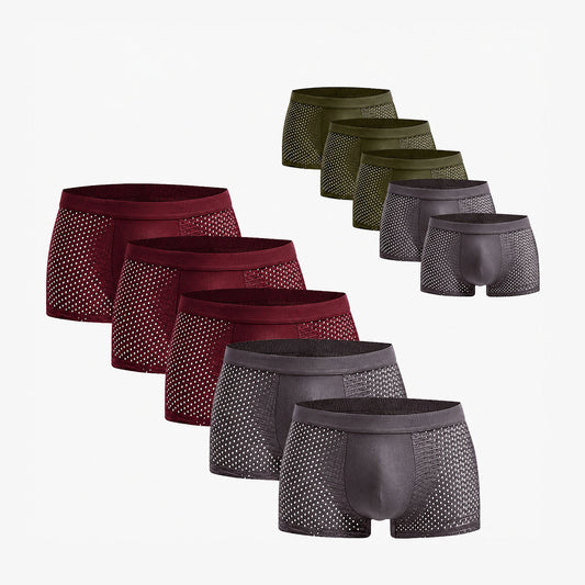 Bamboo Boxer Shorts Original Buy 5, Get 5 Free for men, autumn
