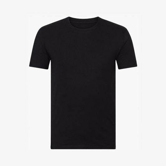 Bamboo T-Shirt (Regular Fit) 1-Pack for men, grey, back view