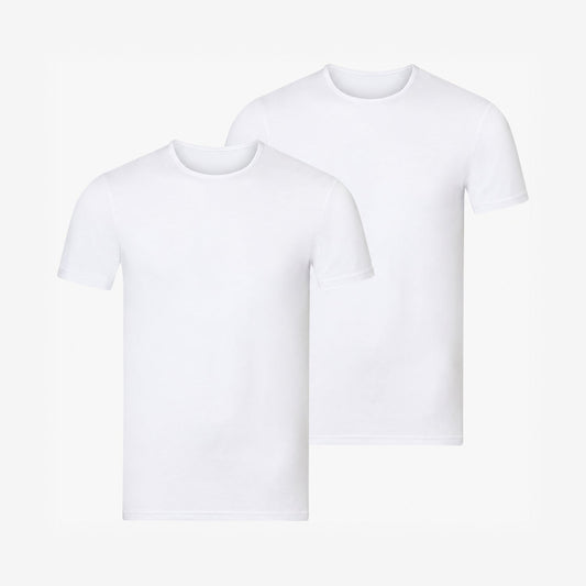 Bamboo Undershirts Round-neck 2-Pack for men, view 2