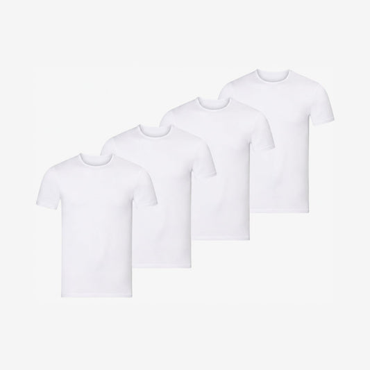 Bamboo Undershirts Round-neck 4-Pack for men, view 2