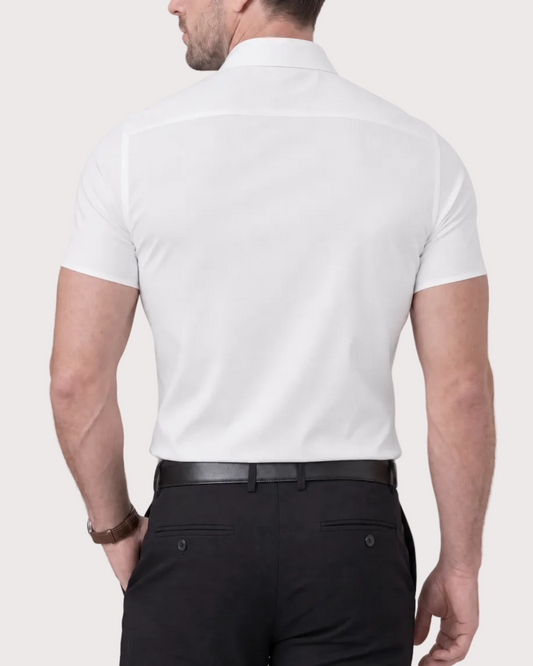 Short Sleeve Stretch Dress Shirt for men, view 2