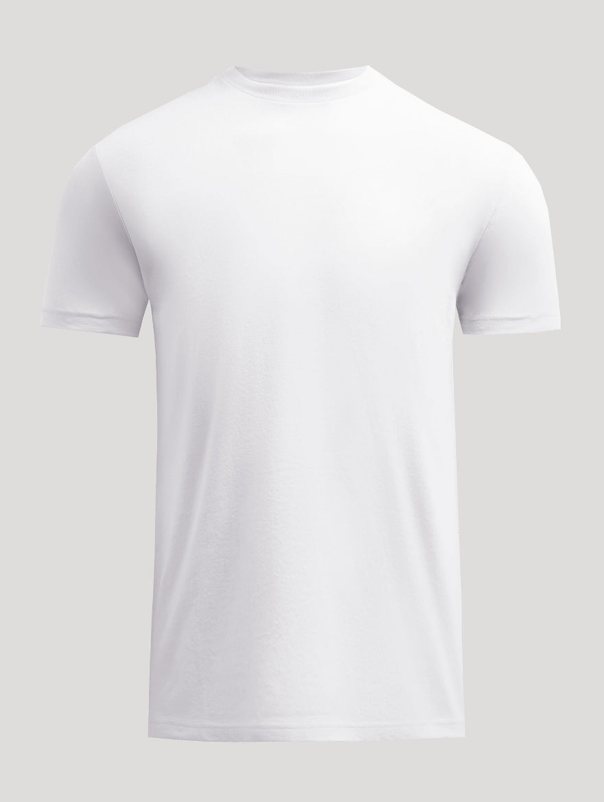 The Clean-Line Tee for men, white