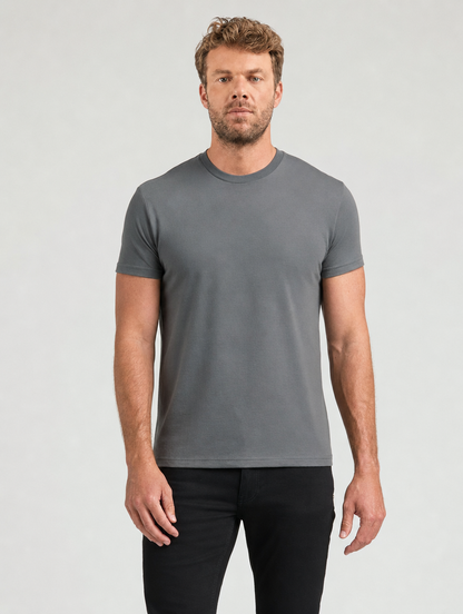 The Clean-Line Tee for men, front view