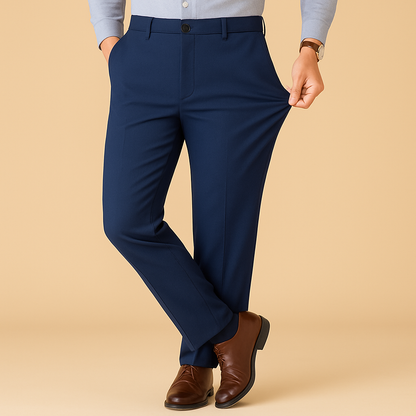 Stretchy Fit Pleated Suit Pants for men, view 6