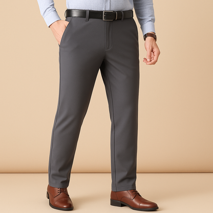Stretchy Fit Pleated Suit Pants for men, view 4