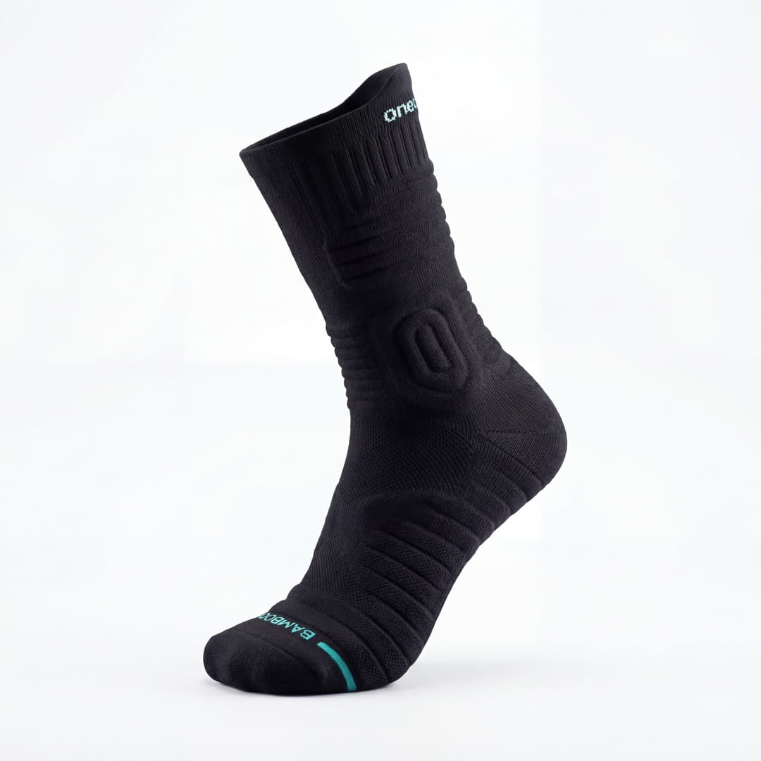 Cushioned Compression Crew Socks