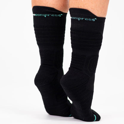 Cushioned Compression Crew Socks