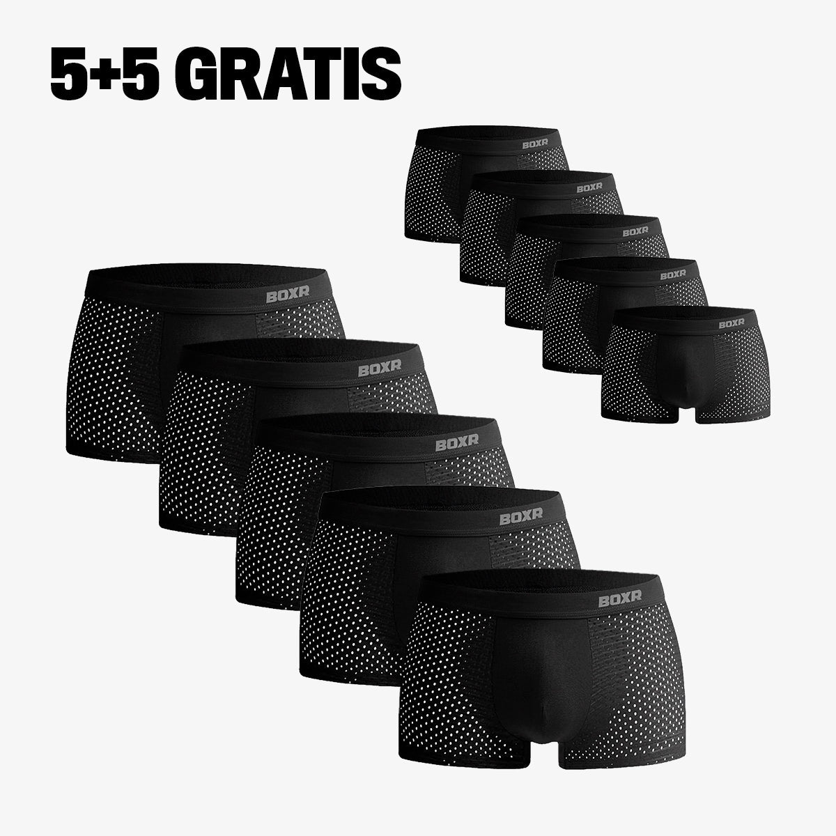 Bamboo Boxer Shorts Original Buy 5, Get 5 Free for men, view 44