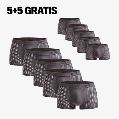 Bamboo Boxer Shorts Original Buy 5, Get 5 Free for men, view 5