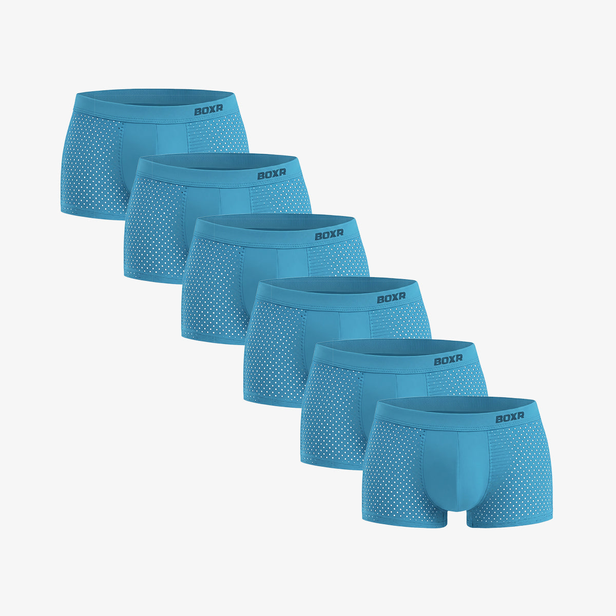 Bamboo Boxer Shorts Original 6-Pack for men, marina