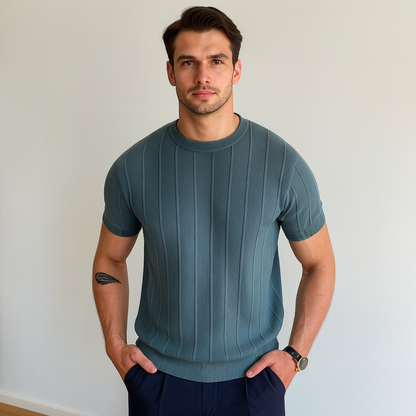 Ribbed T-Shirt for men, view 5