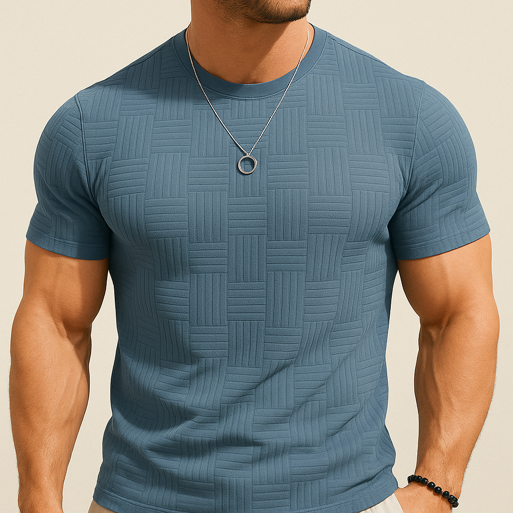 Men's Summer Terry Sports T-Shirt for men, view 2