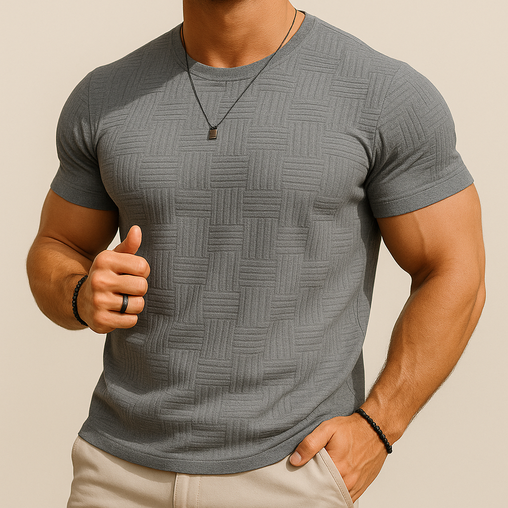 Men's Summer Terry Sports T-Shirt for men, view 3