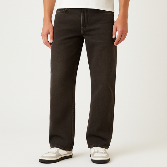 Blake Extreme Baggy Jeans Overdyed Brown for men, view 1