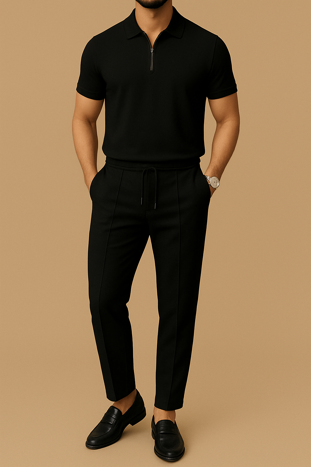 Men's Polo Shirt & Pants 2-Piece Set for men, view 5