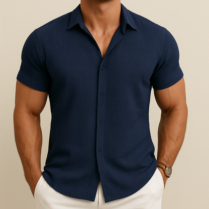 Men's Summer Cotton Linen Shirt for men, view 6
