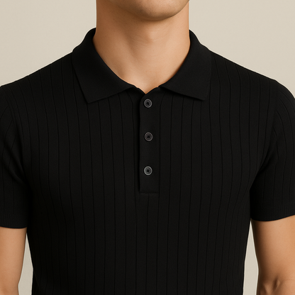 Elastic Casual Polo T-Shirt for Men for men, view 8
