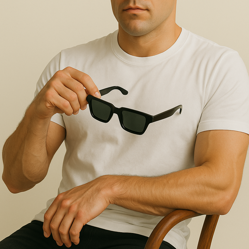 Retro Sunglass for men, view 1