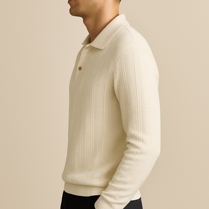 White Structured Regular Fit Shirt for men, view 3