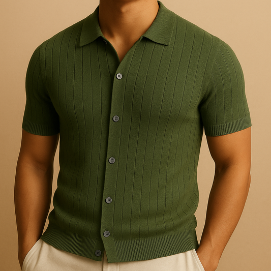 Open Knit Summer Shirt for men, view 1