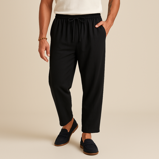 Linen Pantalon for men, view 2