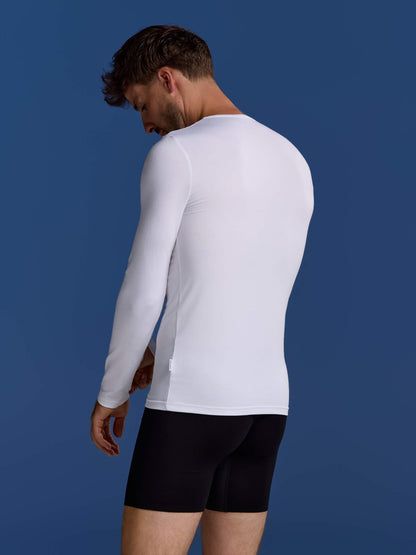 Bamboo Long Sleeve Undershirts 8-Pack for men, view 7