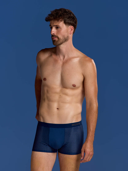 Bamboo Boxer Shorts Original 9-Pack for men, blue