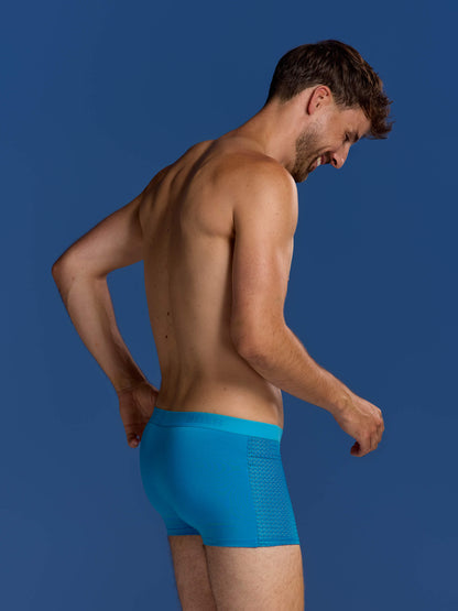 Bamboo Boxer Shorts Original Buy 9, Get 3 Free for men, blue