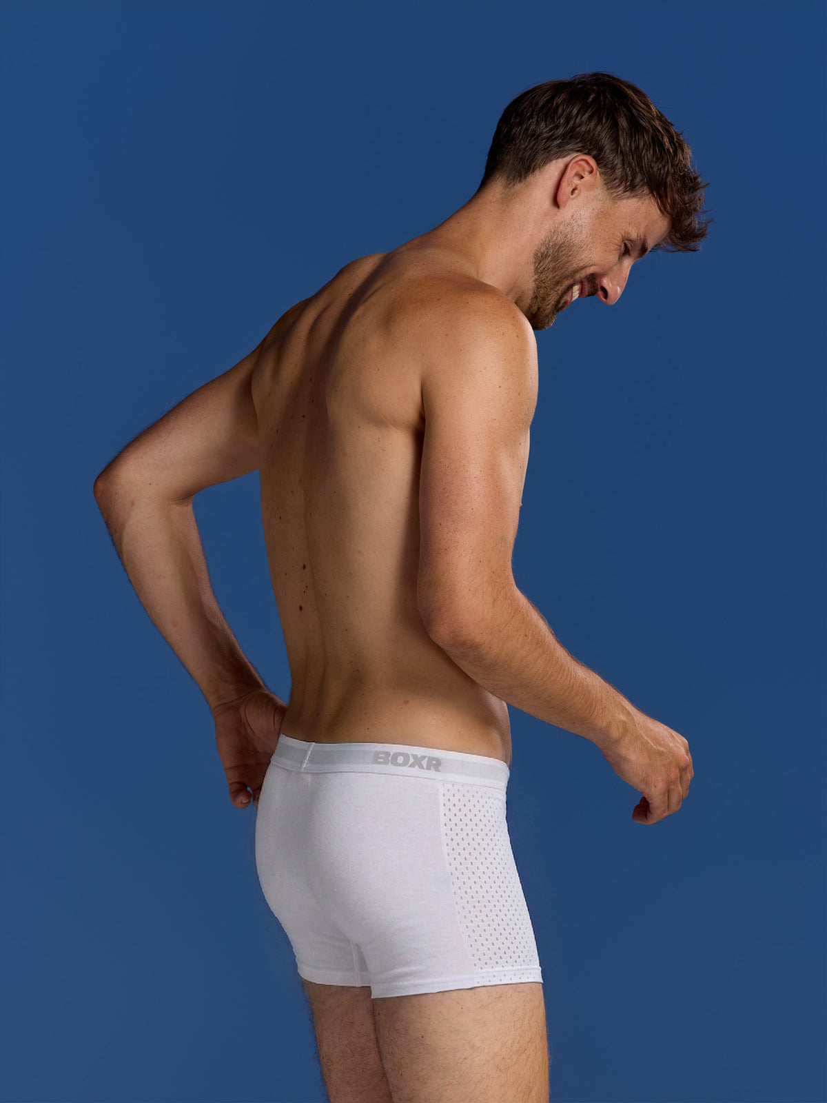 Bamboo Boxer Shorts Original Buy 2, Get 3 Free for men, white