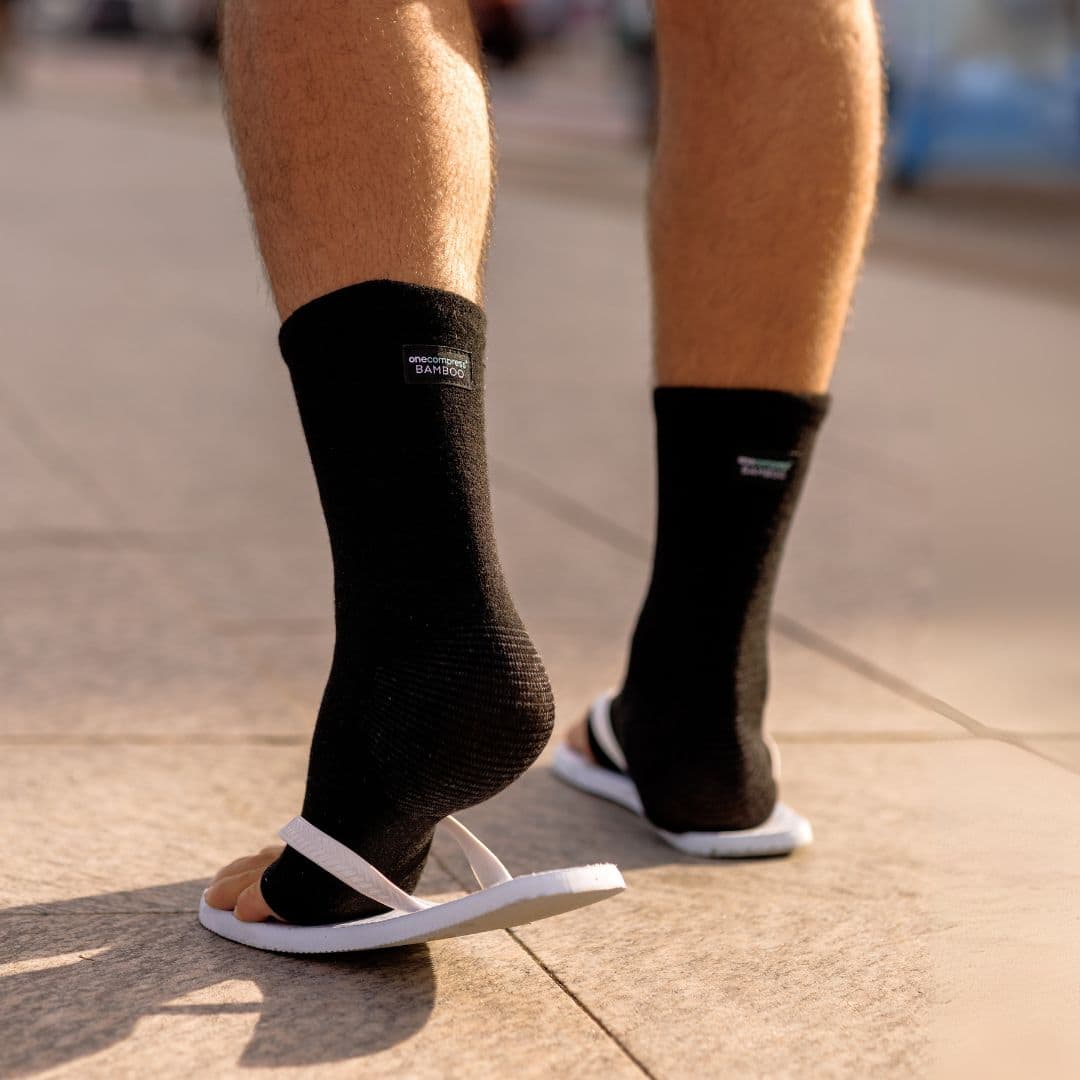 Bamboo Compression Foot Sleeves