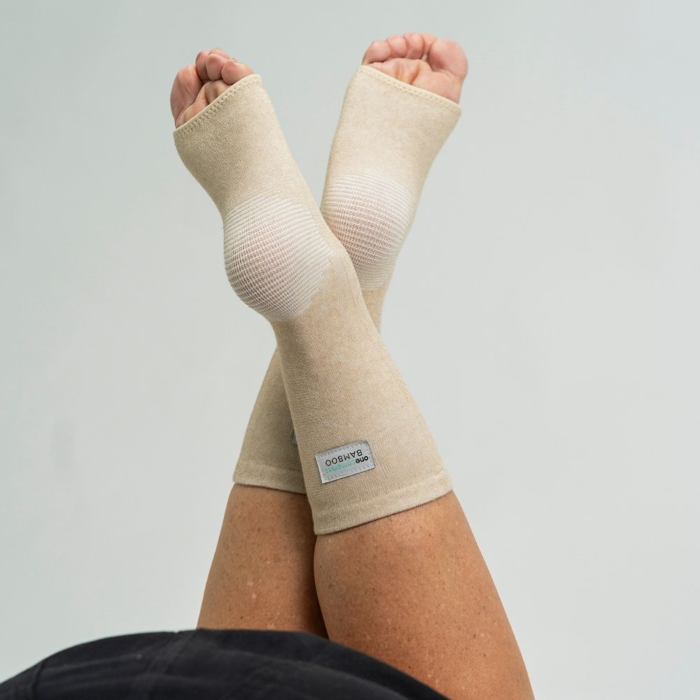Bamboo Compression Foot Sleeves