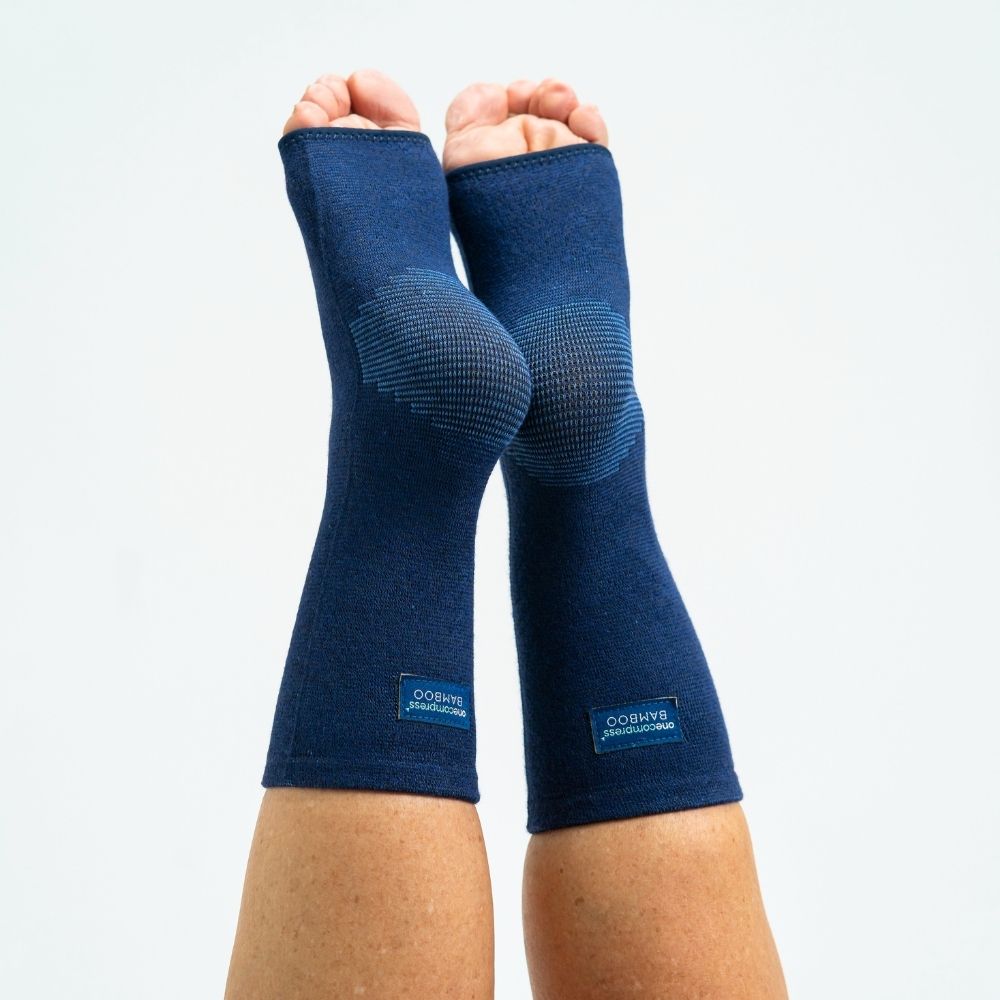 Bamboo Compression Foot Sleeves