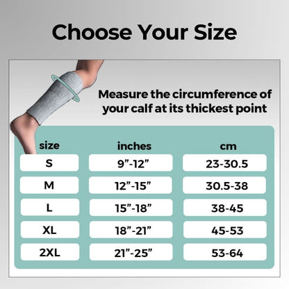 Bamboo Compression Calf Sleeve