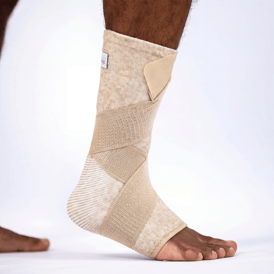 Bamboo Compression Ankle Support