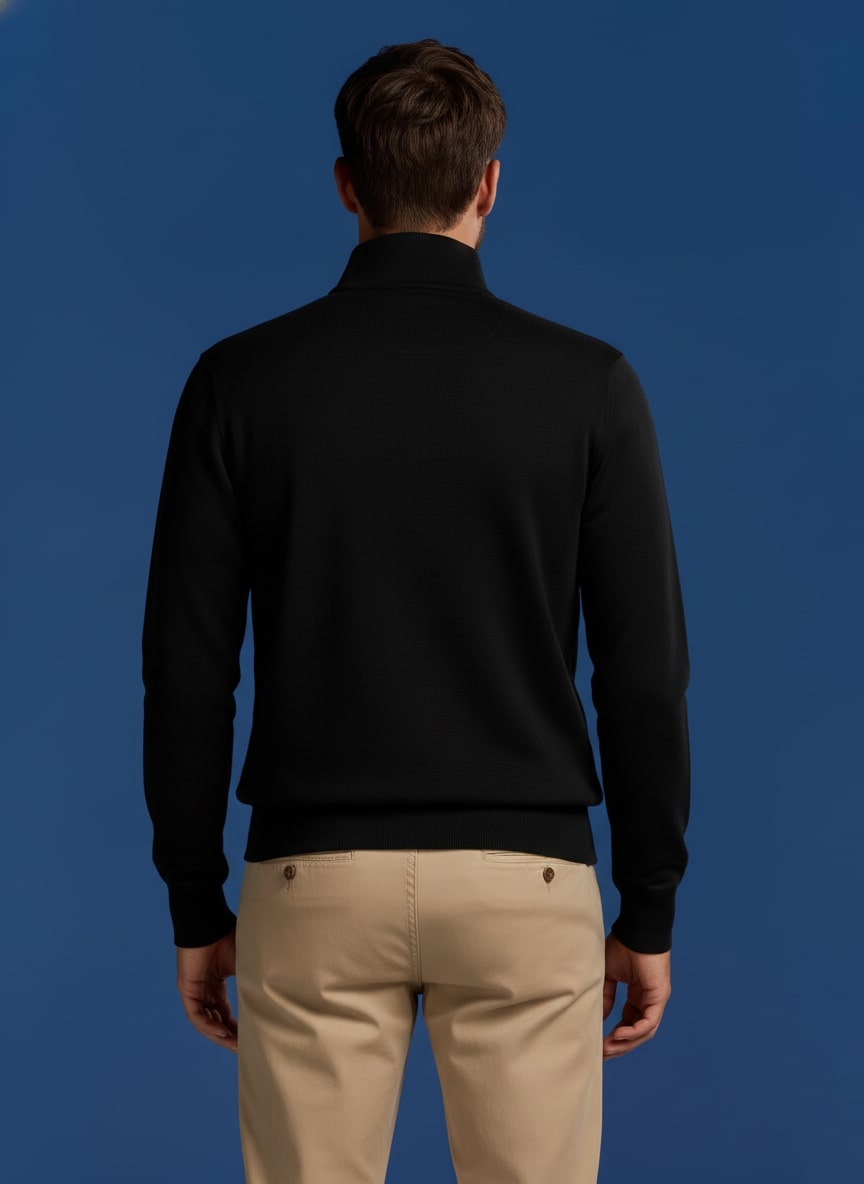 Bamboo Quarter-Zip Pullovers 2-Pack for men, view 6