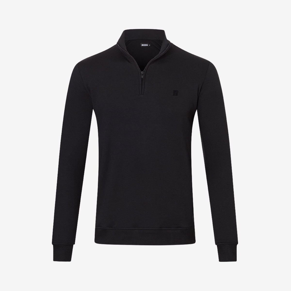 Bamboo Quarter-Zip Pullovers 1-Pack for men, back view