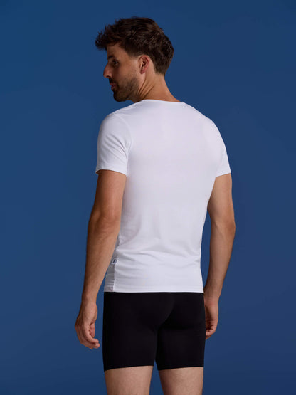 Bamboo Undershirts V-neck 2-Pack for men, view 5