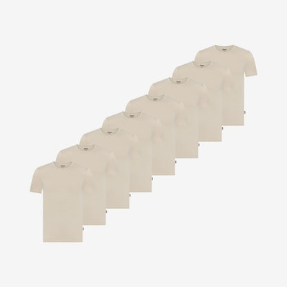 Bamboo Undershirts Round-neck 8-Pack for men, view 2