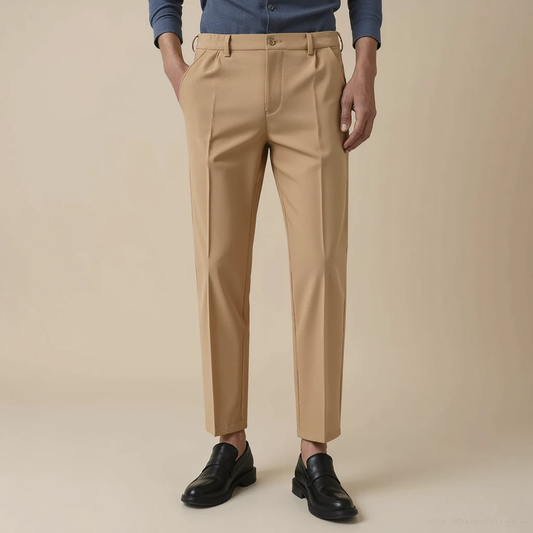 Alessandro Tailored Pantalon for men, khaki
