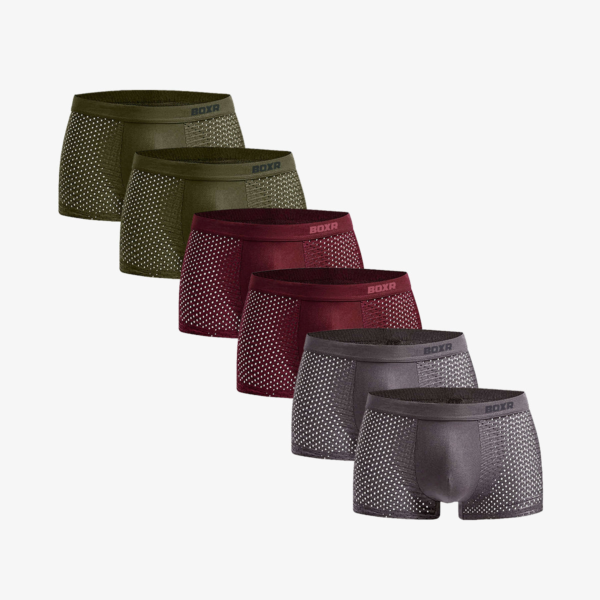 Bamboo Boxer Shorts Original 6-Pack for men, autumn