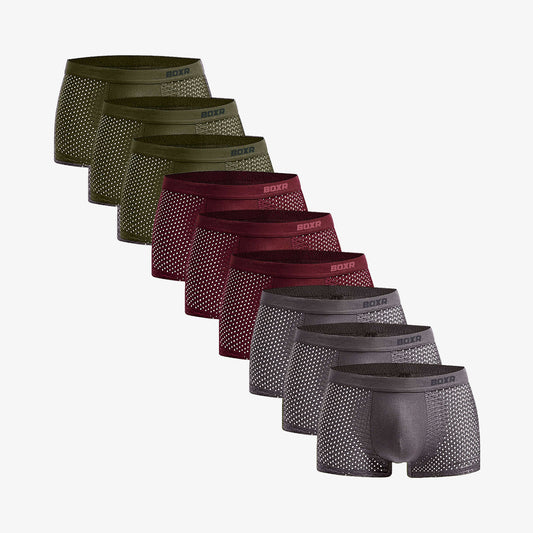 Bamboo Boxer Shorts Original 9-Pack for men, autumn
