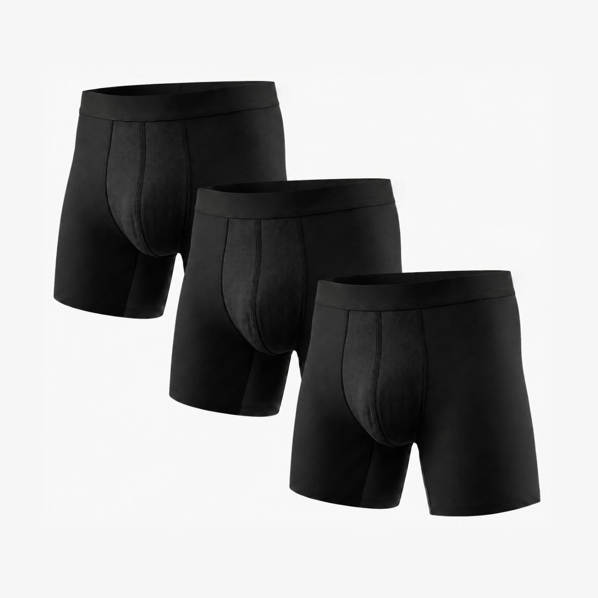 Bamboo Boxer Shorts Active 3-Pack for men, view 1