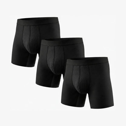 Bamboo Boxer Shorts Active 3-Pack for men, view 1