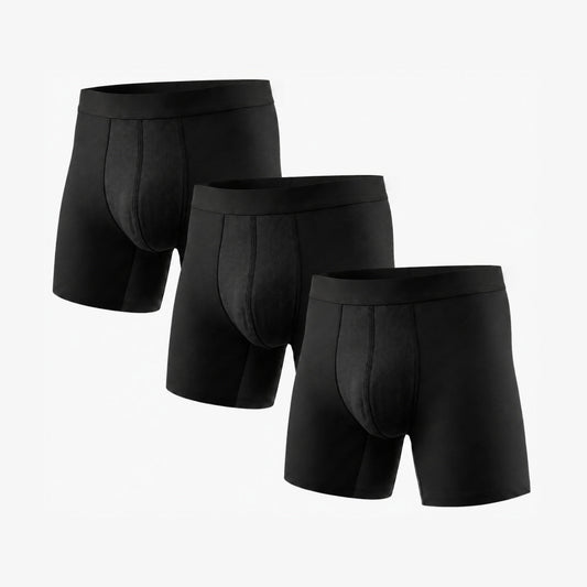 Bamboo Boxer Shorts Active 3-Pack for men, view 1