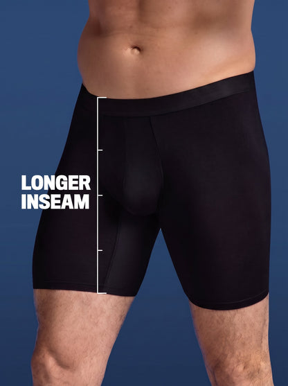 Bamboo Boxer Shorts Active 3-Pack for men, view 5