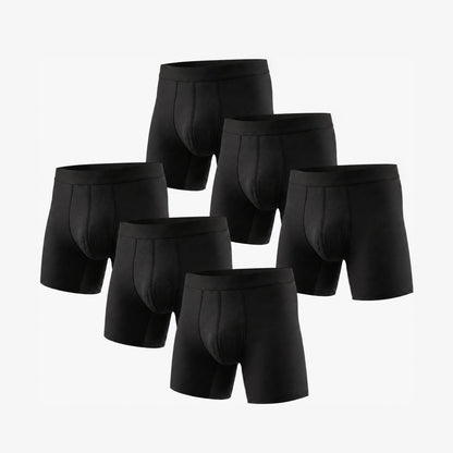 Bamboo Boxer Shorts Active 6-Pack for men, view 1