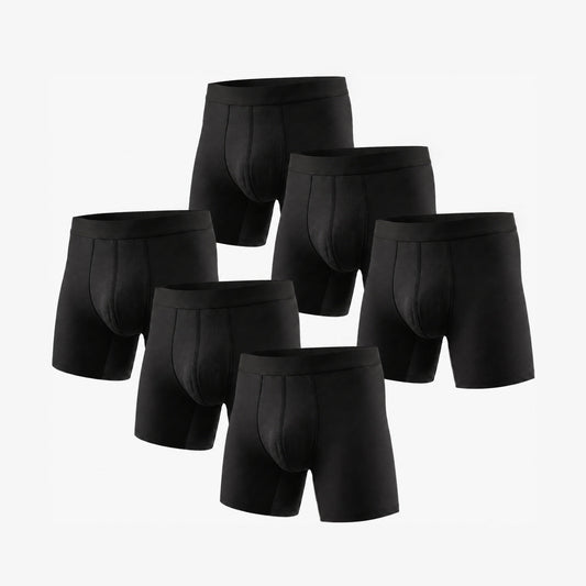 Bamboo Boxer Shorts Active 6-Pack for men, view 1