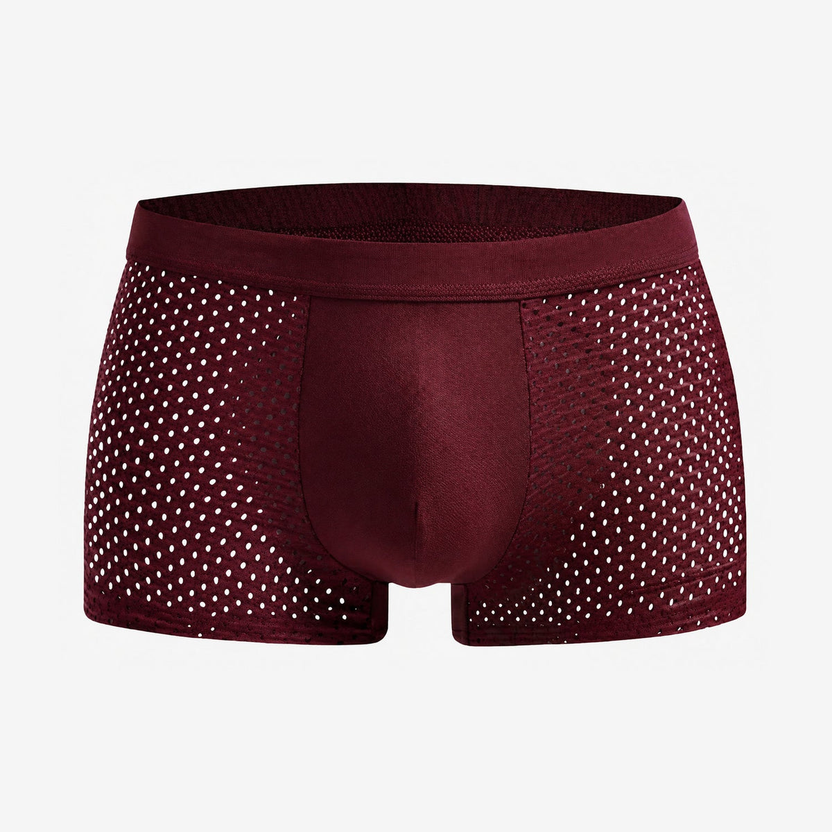 Bamboo Boxer Shorts Original 1-Pack for men, grey, back view