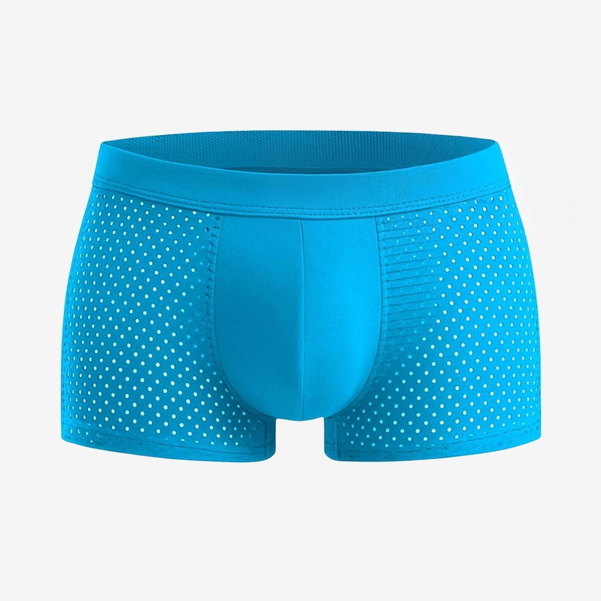 Bamboo Boxer Shorts Original 1-Pack for men, blue, back view